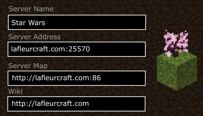 Star Wars CMP: lafleurcraft.com:25570